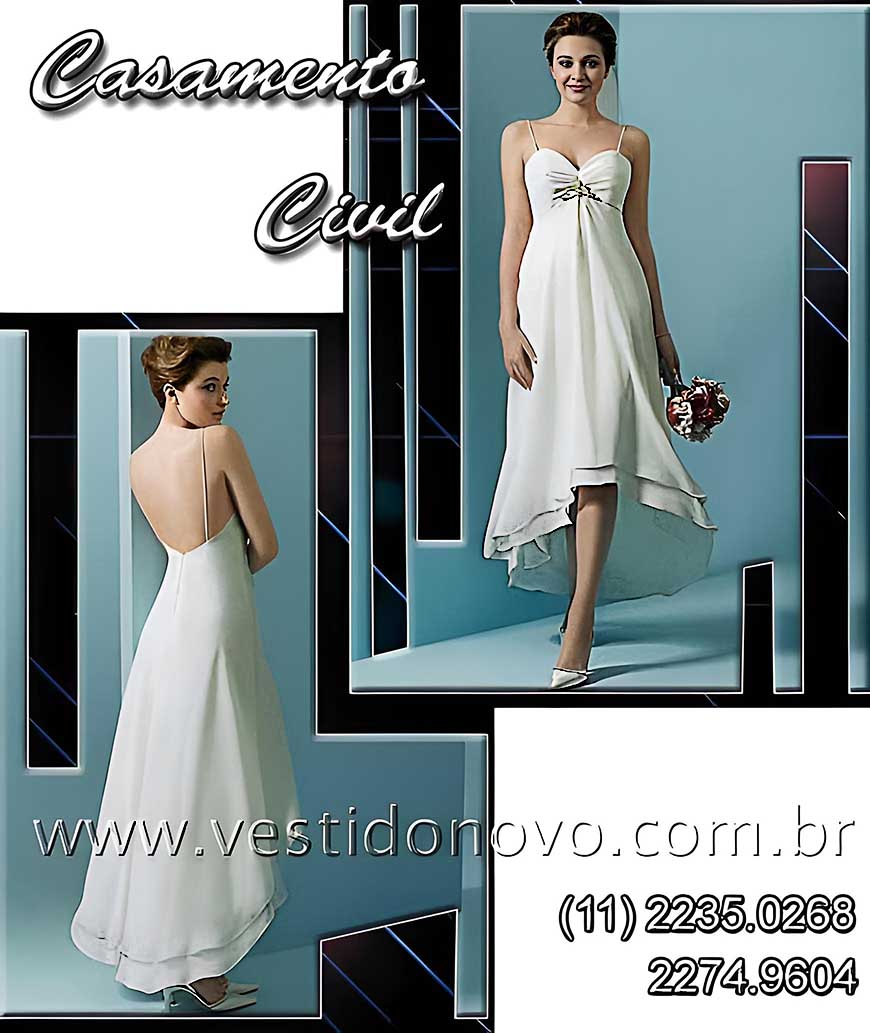 vestido branco longo, casamento na praia, casamento civil , salo ou campo, em Sao Paulo