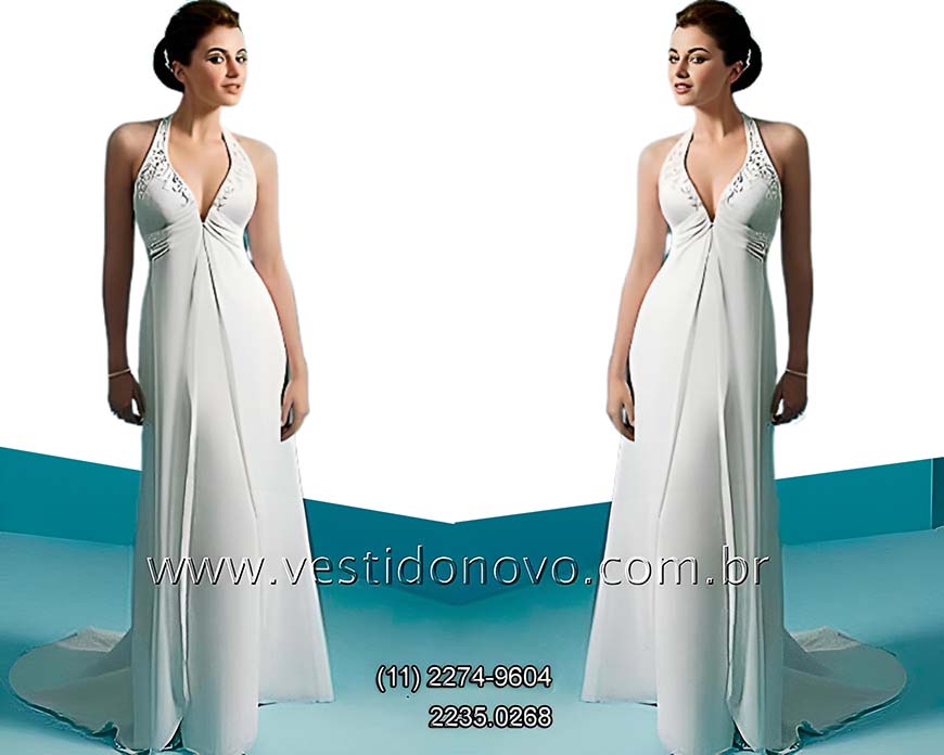 vestido branco longo ,casamento na praia, casamento civil , casamento em salo ou campo, zona sul de Sao Paulo