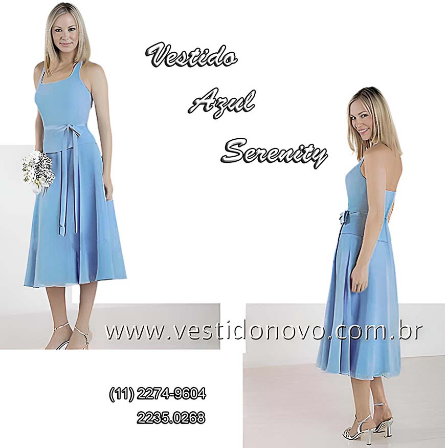 vestido curto e longuete importado azul claro  loja zona sul, aclimao, cambuci, vila monumento, vila mariana, ipiranga, jardim da gloria So Paulo sp