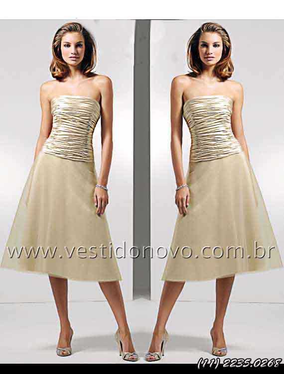 vestido para madrinha de casamento curto