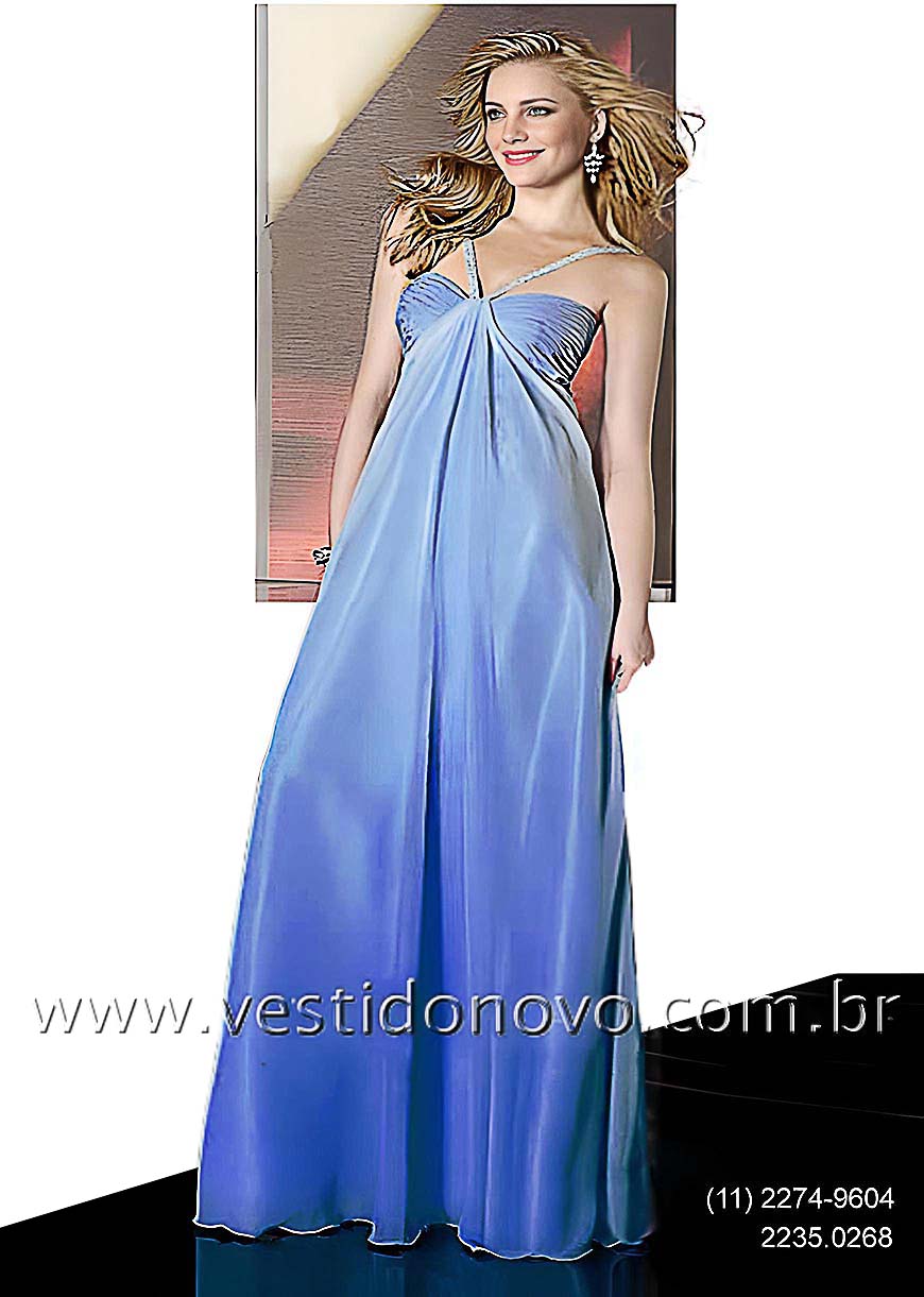 vestido  plus size, tamanho grande, azul serenity,  formatura, madrinha, zona sul, So Paulo