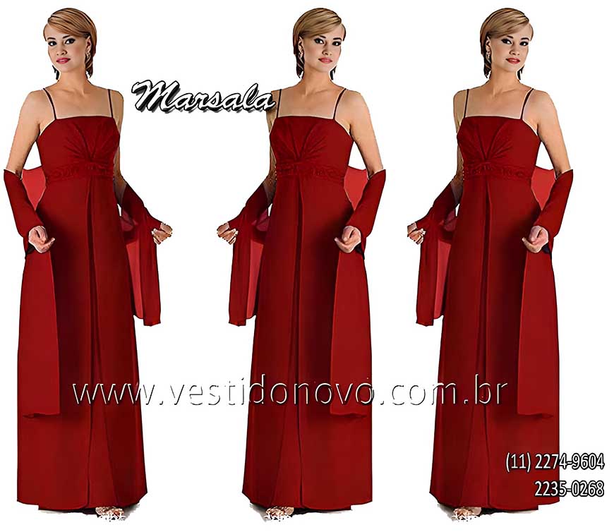 Vestido madrinha de casamento na cor marsala, s atendemos com hora marcada (11) 2274.9604 ou 2235.0268, aclimao, vila mariana, av lins de vasconcelos, cambuci, mooca, leoncio de magalhaes