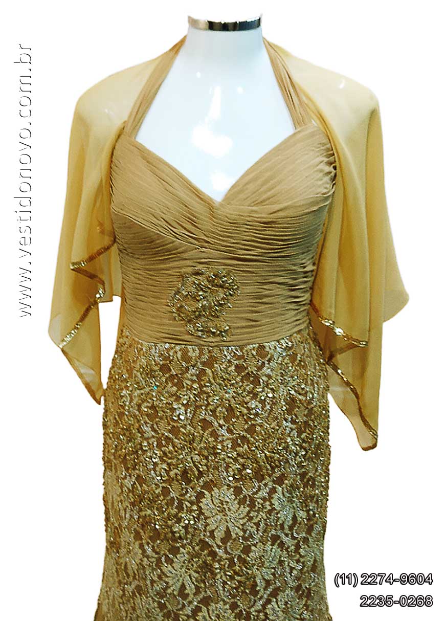 Vestido de festa, Bodas de Ouro, zona sul de So Paulo