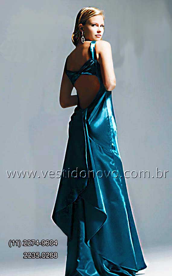 vestido de madrinha azul royal, aclimao