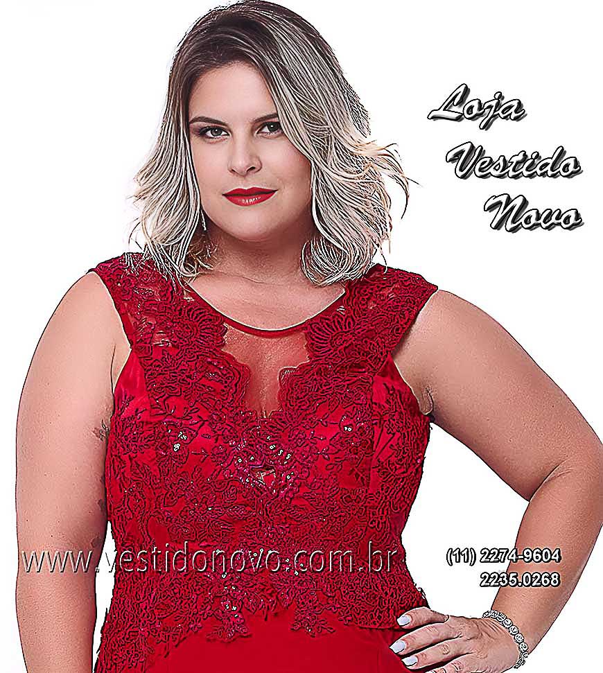 vestido plus size festa curto tamanho 48