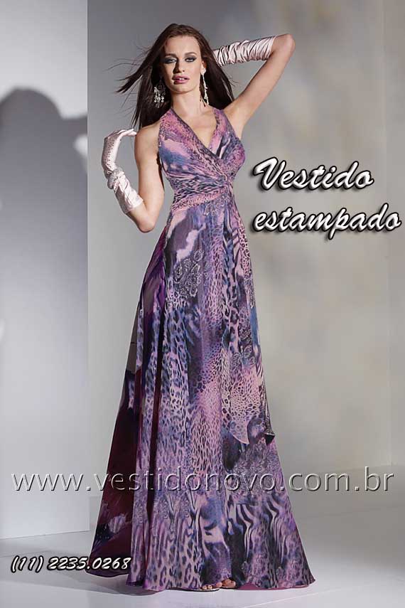vestido tamanho grande plus size, gordinha estampado em lilás loja em São Paulo