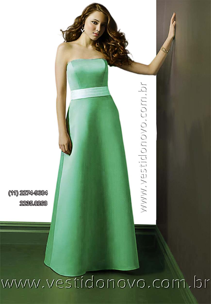 vestido madrinha de casamento na cor verde claro,tiffany,  zona sul de So Paulo sp