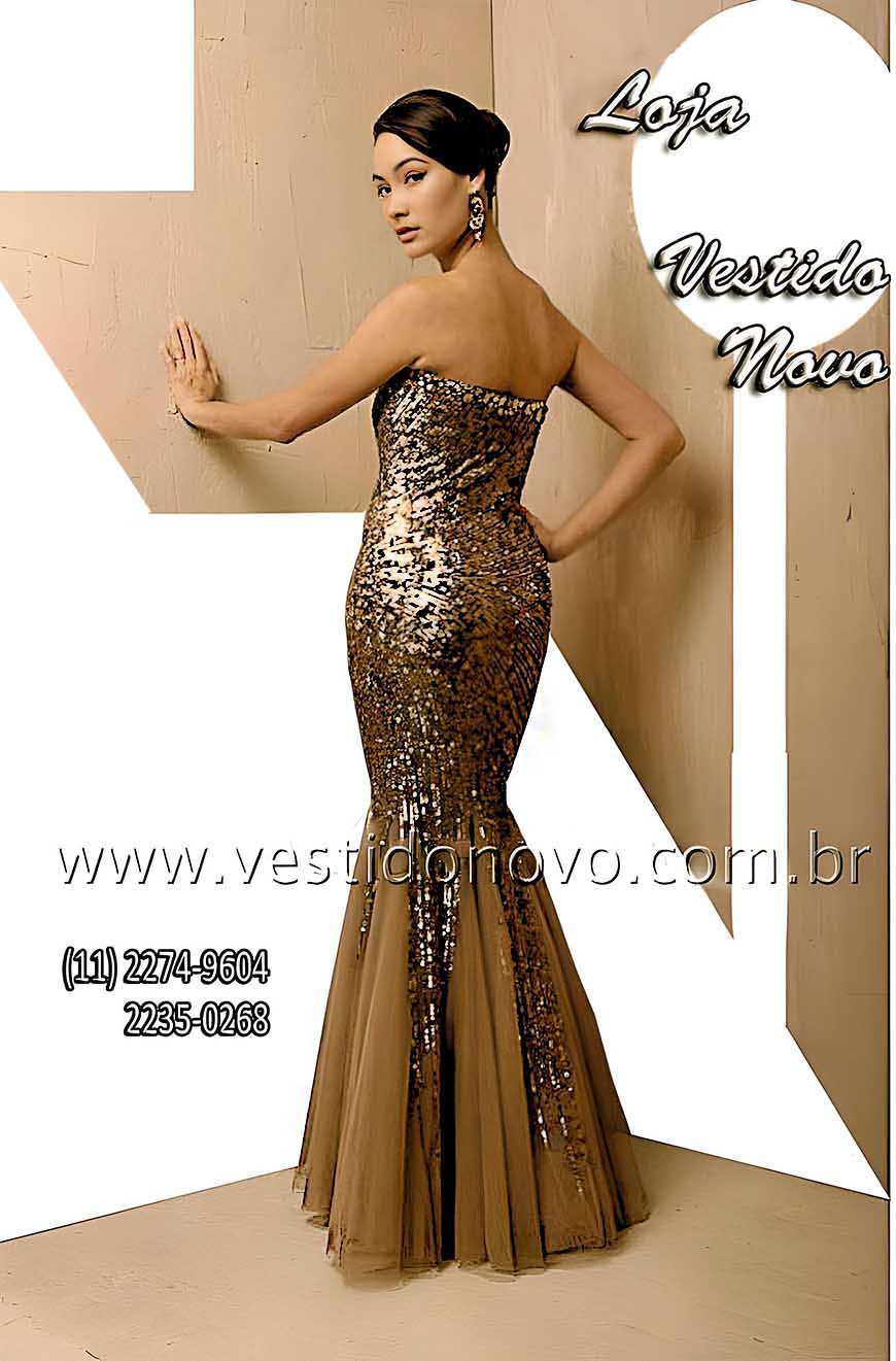 vestido sereia nude com dourado, me da noiva, bodas de ouro